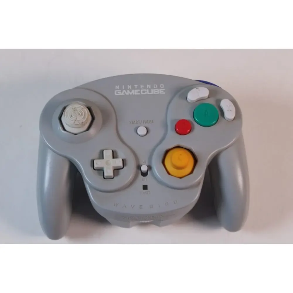 Nintendo Gamecube Wavebird Wireless Controller *no dongle* DOL-004 - Platinum